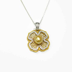 Elegante Vintage-Ohrringe mit 18K Vergoldung