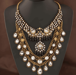 Perlen Halskette Vintage